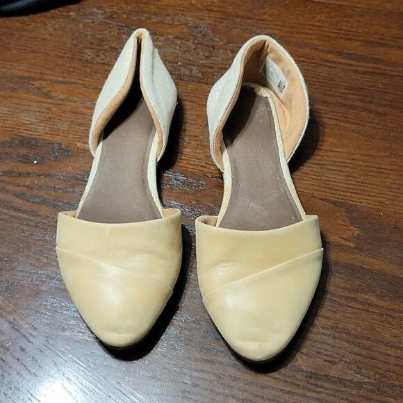 Toms Jutty D'Orsay flats size 9 - Picture 1 of 11